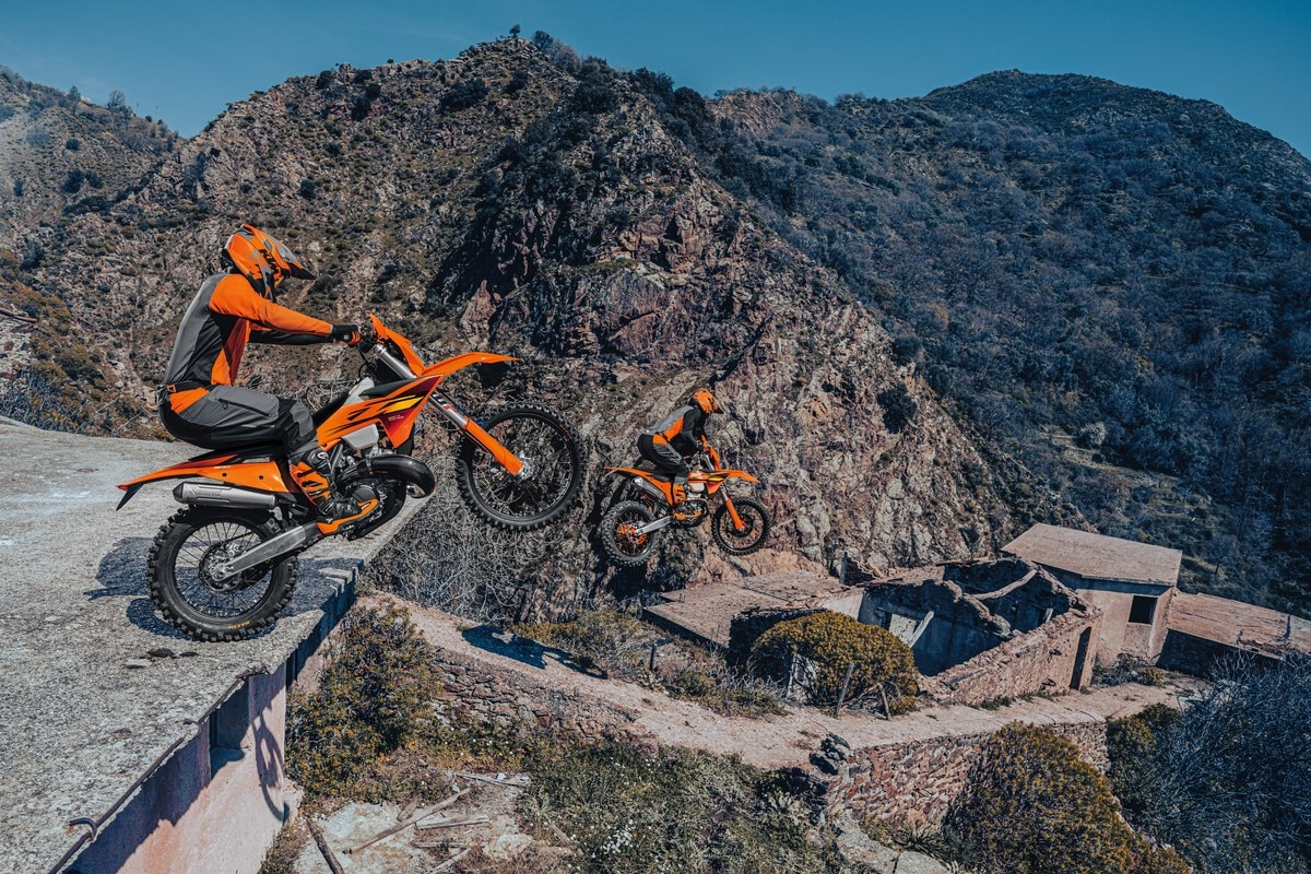 KTM presenta la nuova gamma Enduro 2026